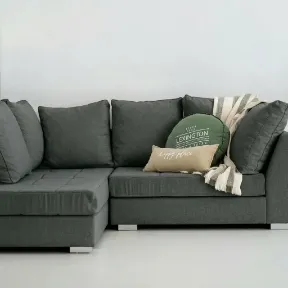 Devon Pewter upholstered sofa