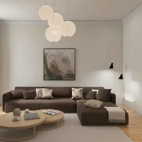 Dakota Chocolate upholstered sofa