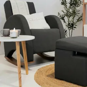 Dakota Chocolate upholstered chair