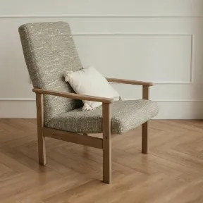 Avenger Driftwood upholstered chair