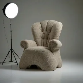 Sensation Beige upholstered chair
