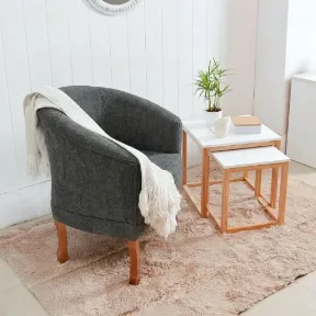 Sensation Charcoal upholstered chair