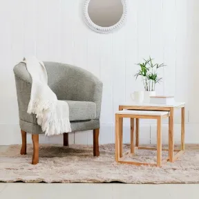 Sensation Dove upholstered chair