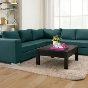 Sensation Turquoise upholstered sofa