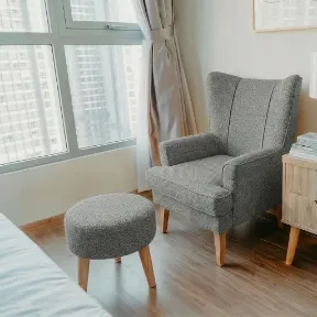 Venus Mist upholstered chair