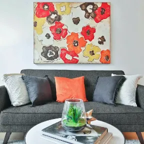 Venus Slate upholstered sofa