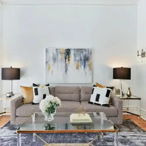 Bliss Feather upholstered sofa