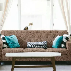 Cuddle Cashew upholstered sofa