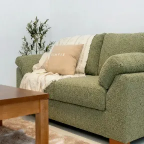 Cuddle Leaf upholstered sofa