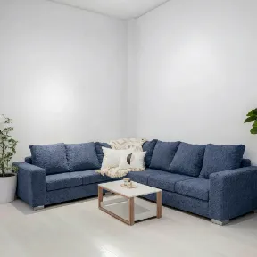 Cuddle Sapphire upholstered sofa