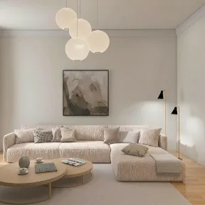 Destiny Parchment upholstered sofa