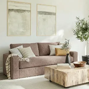 Destiny Rattan upholstered sofa