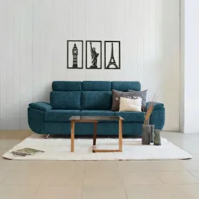 Pompeii Navy upholstered sofa