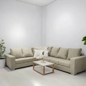 Ethon Linen upholstered sofa