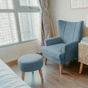 Popstar Lagoon upholstered chair