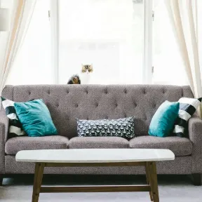 Gypsy Cement upholstered sofa