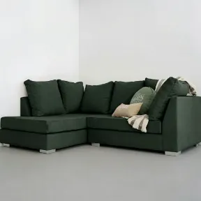 Modern Velvet Loden upholstered sofa