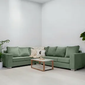 Modern Velvet Willow upholstered sofa