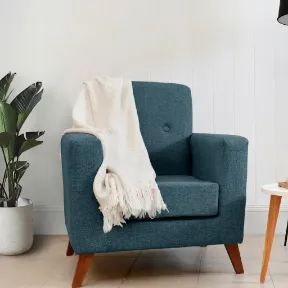 Nova Indigo upholstered chair