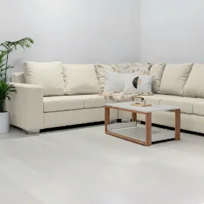 Nova Ivory upholstered sofa