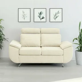 Nova Off White upholstered sofa