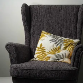 Olympus Charcoal upholstered chair