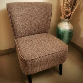 Suave Driftwood upholstered chair