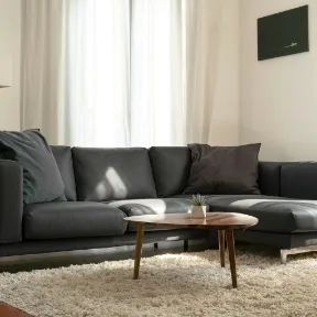 Vaca Dark Brown upholstered sofa