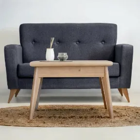 Carson Blue upholstered sofa