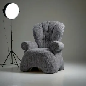 Donnelly Graphite upholstered chair