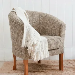 Hampton Driftwood upholstered chair