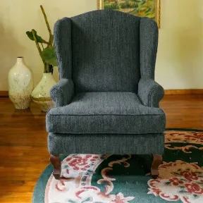 Luscious Storm upholstered chair