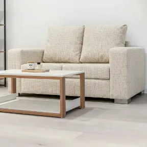 Oberon Ivory upholstered sofa