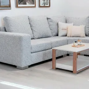 Oslo Grey upholstered sofa
