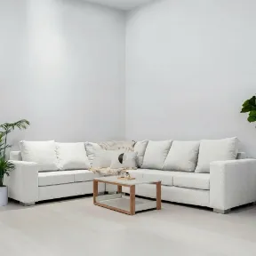 Oslo Ivory upholstered sofa