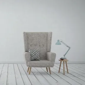 Ashford Cement upholstered chair