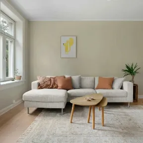 Ashford Cream upholstered sofa