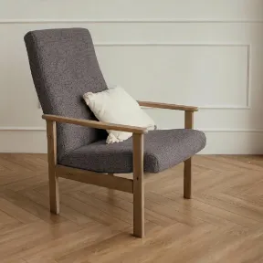 Bonterra Charcoal upholstered chair