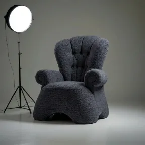 Dalton Charcoal upholstered chair