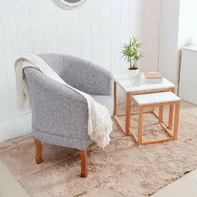 Dalton Dove upholstered chair