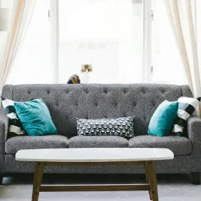 Dalton Graphite upholstered sofa
