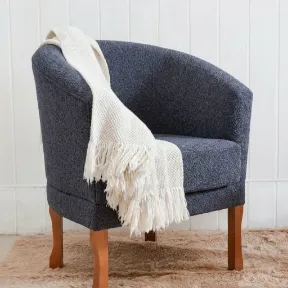 Dalton Navy upholstered chair