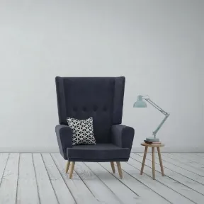 Dynamite Midnight upholstered chair