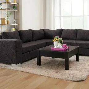 Elite Charcoal upholstered sofa