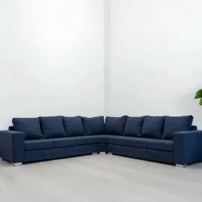 Elite Indigo upholstered sofa