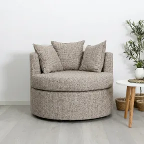 Elliston Oatmeal upholstered chair