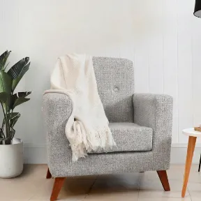 Elliston Oyster upholstered chair