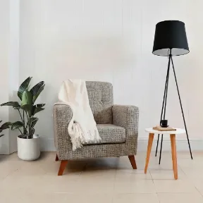 Elliston Taupe upholstered chair