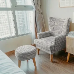 Galactic Oyster upholstered chair