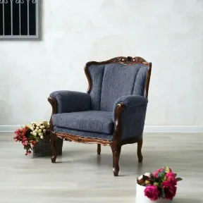 Highgate Slate upholstered chair